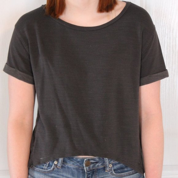 American Eagle Sweatshirt Tee - Picture 1 of 3